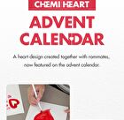 romand Chemi Heart Advent Calendar - 2 Types - #01 Warm