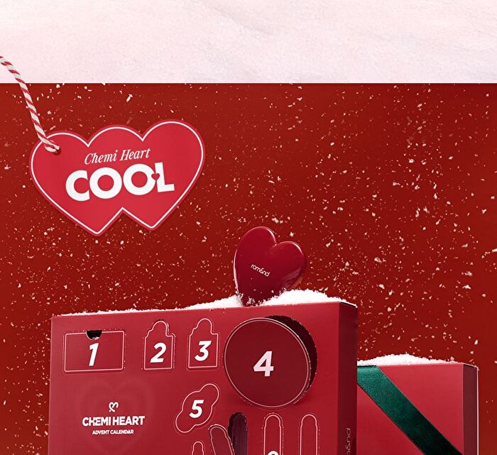 romand Chemi Heart Advent Calendar - 2 Types - #01 Warm