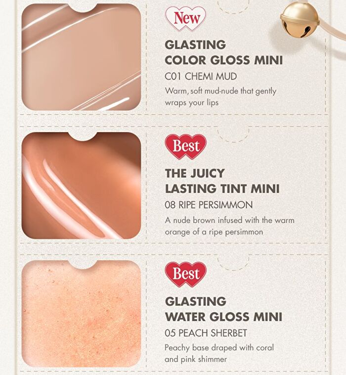 romand Chemi Heart Advent Calendar - 2 Types - #01 Warm