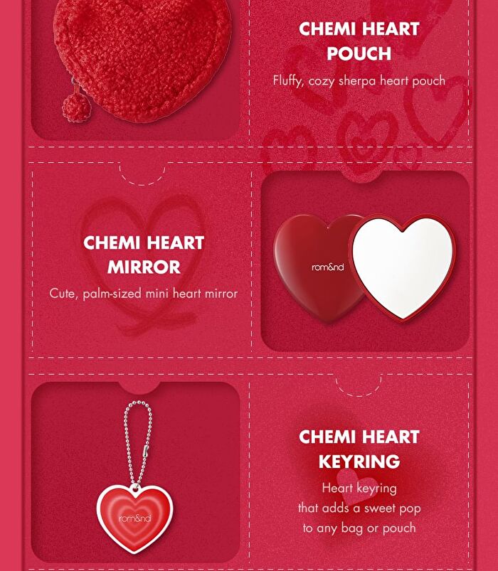 romand Chemi Heart Advent Calendar - 2 Types - #01 Warm