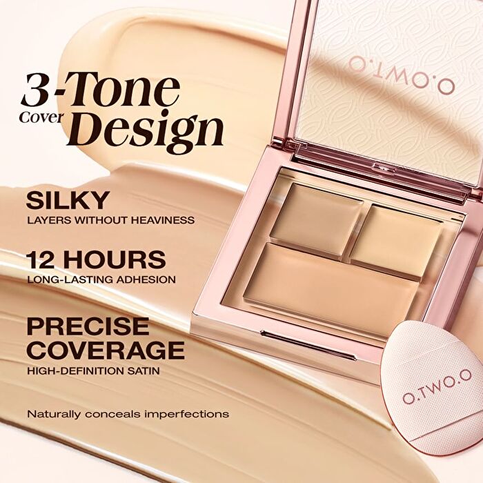 Flawless Concealer Palette  - 2 Shades - #01 Natural