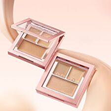 O.TWO.O Flawless Concealer Palette - 2 Shades - #01 Natural