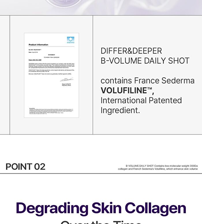 Differ & Deeper B-Volume Daily Shot Starter Pack - 2.5ml x 2 pcs