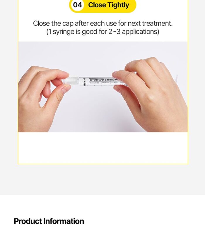Differ & Deeper C-Toning Daily Shot Starter Pack - 2.5ml x 2 pcs