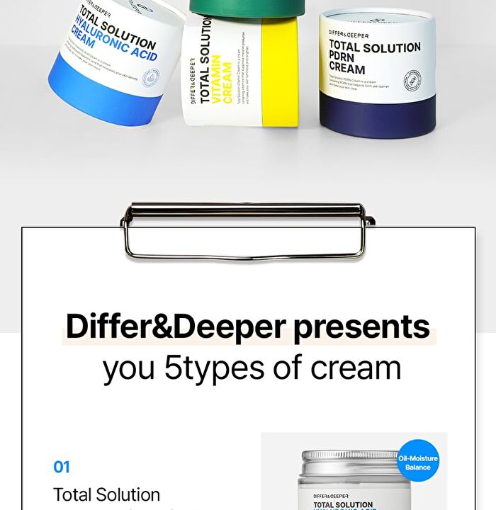 Differ & Deeper Total Solution Vitamin Cream - 70g