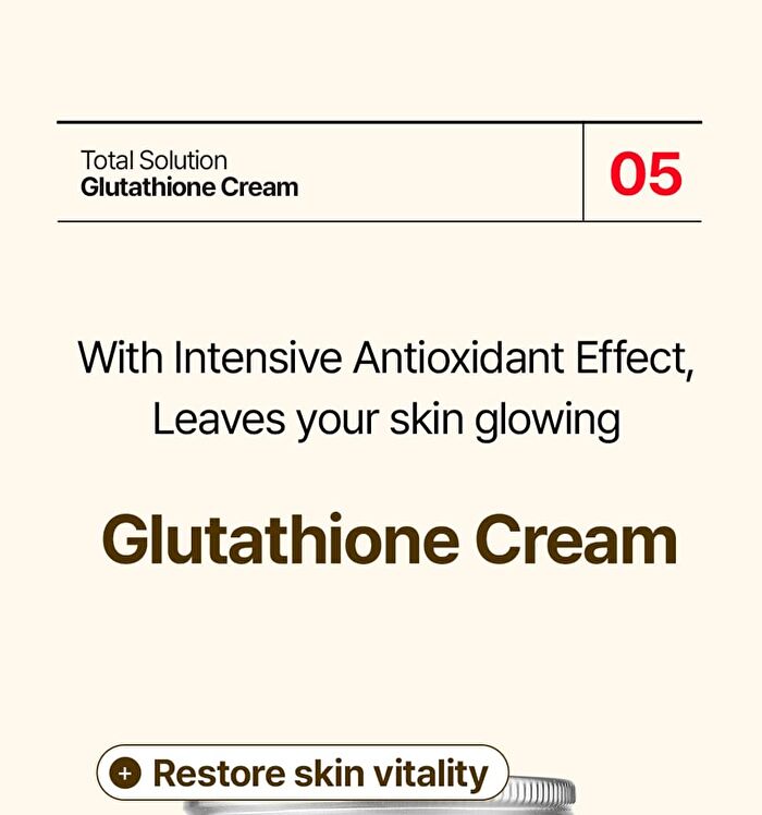 Differ & Deeper Total Solution Glutathione Cream - 70g