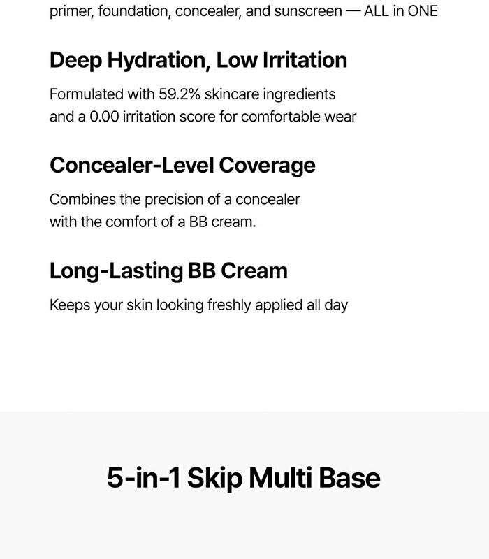 Tfit Skin Cover BB Cream - 6 Colors - BW04 Buff