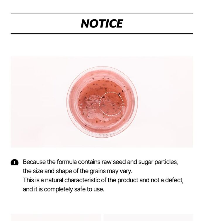 Seed Care Lip Scrub - 4 Types - #01 Sunset Mango