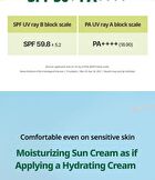 Heartleaf Calming Moisture Sun Cream Mini - 25ml