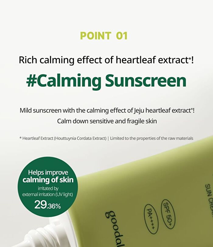 Heartleaf Calming Moisture Sun Cream Mini - 25ml