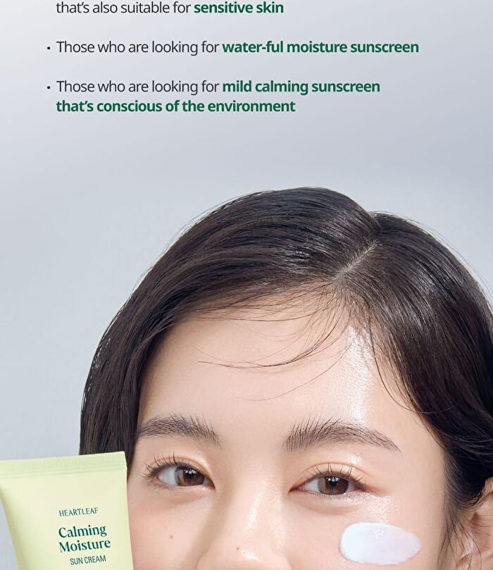 Heartleaf Calming Moisture Sun Cream Mini - 25ml