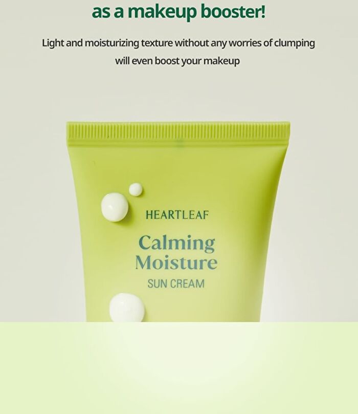 Heartleaf Calming Moisture Sun Cream Mini - 25ml