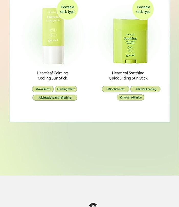 Heartleaf Calming Moisture Sun Cream Mini - 25ml