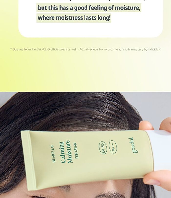 Heartleaf Calming Moisture Sun Cream Mini - 25ml