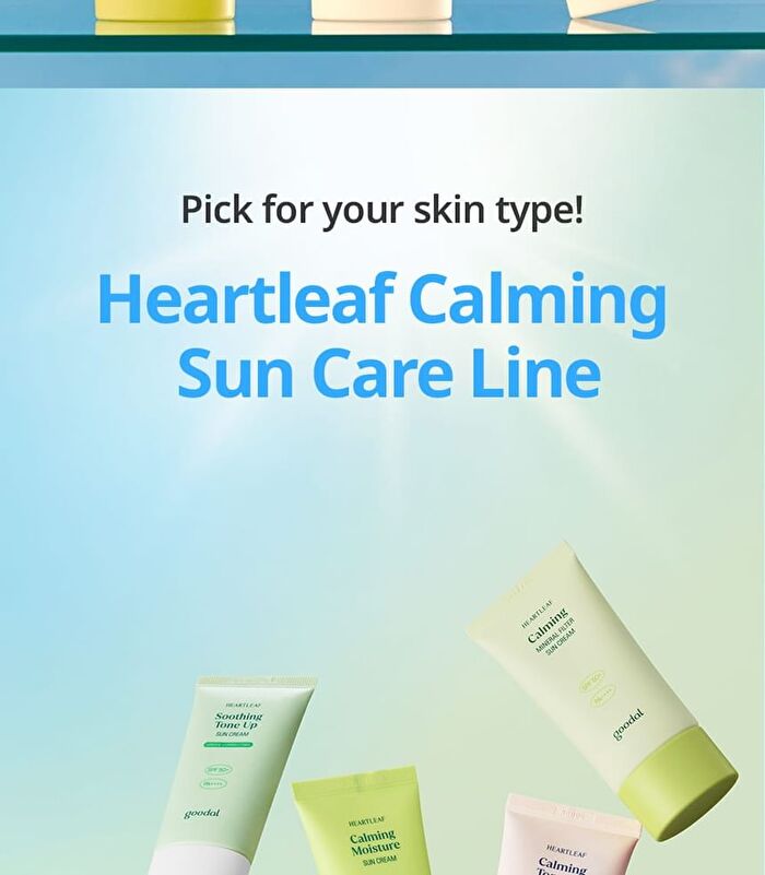 Heartleaf Calming Tone Up Sun Cream Mini - 25ml