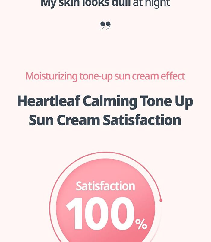 Heartleaf Calming Tone Up Sun Cream Mini - 25ml