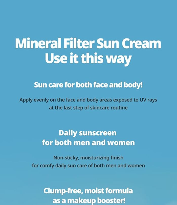 Heartleaf Calming Mineral Filter Sun Cream Mini - 25ml