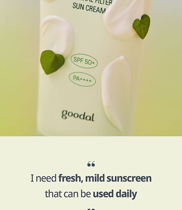 Heartleaf Calming Mineral Filter Sun Cream Mini - 25ml