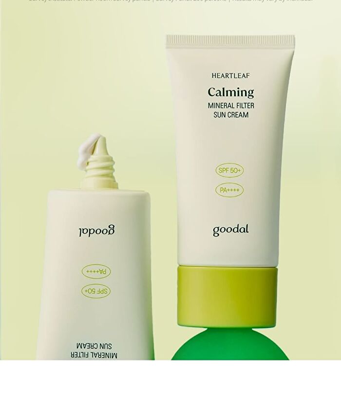 Heartleaf Calming Mineral Filter Sun Cream Mini - 25ml