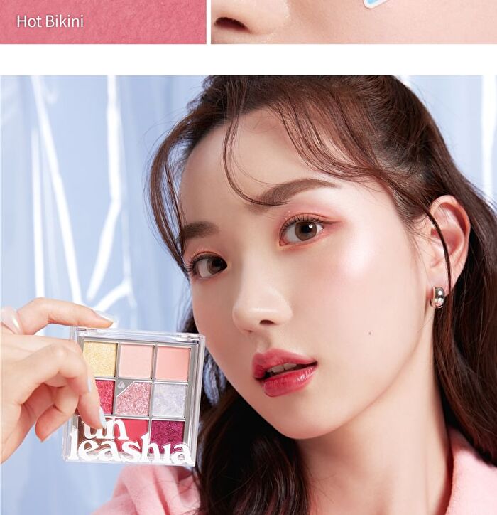 Glitterpedia Eye Palette - 8 Types - N°8 All Of Dancing Swan