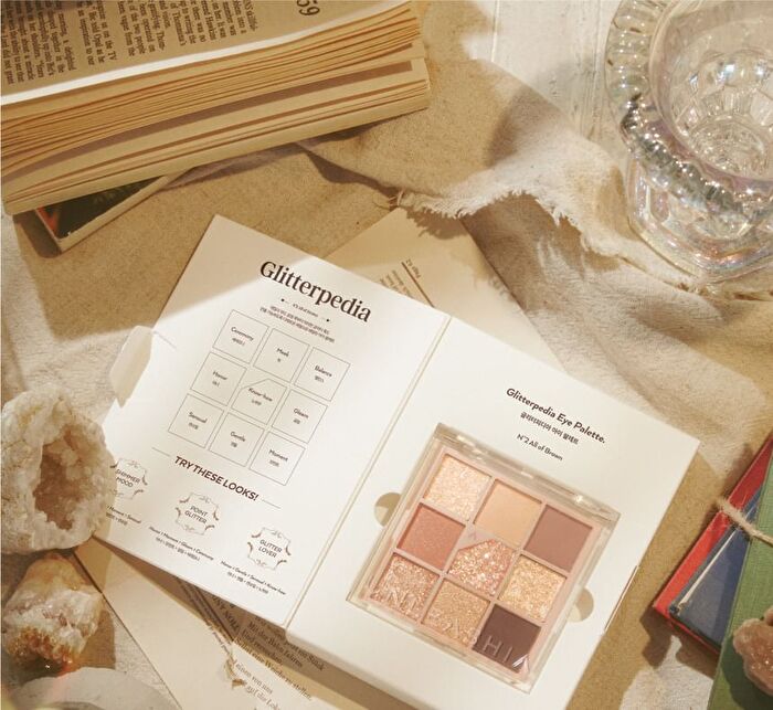 Glitterpedia Eye Palette - 8 Types - N°8 All Of Dancing Swan