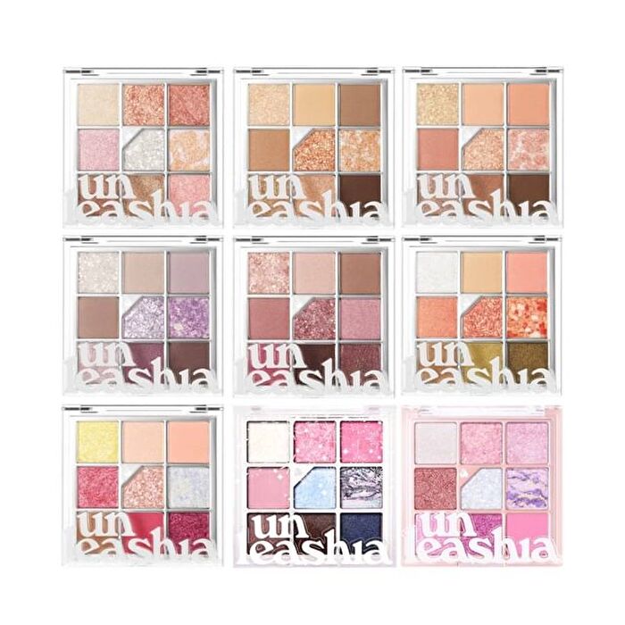 Glitterpedia Eye Palette - 8 Types - N°8 All Of Dancing Swan