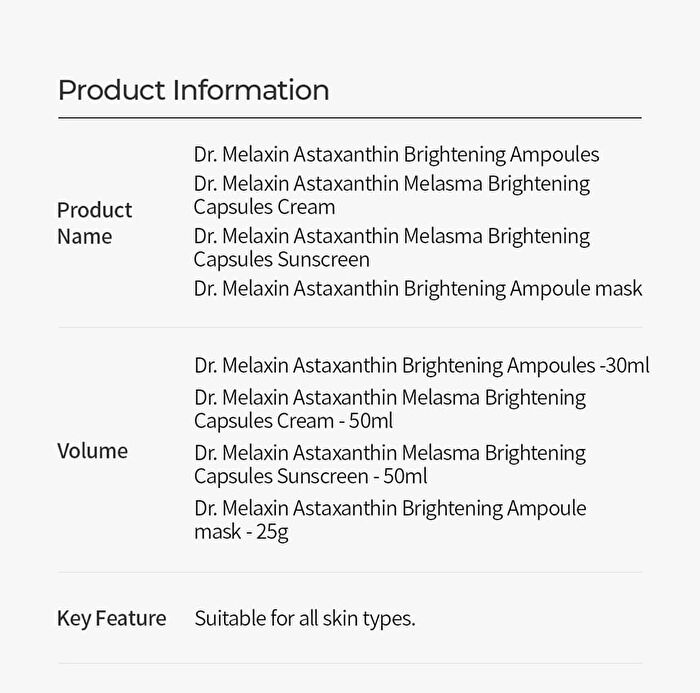 TX-Astaxanthin Brightening Serum - 2025 Winter Version - 30ml