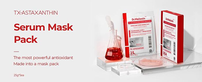 TX-Astaxanthin Brightening Serum Mask Set - 2025 Winter Version - 25g x 5 sheets