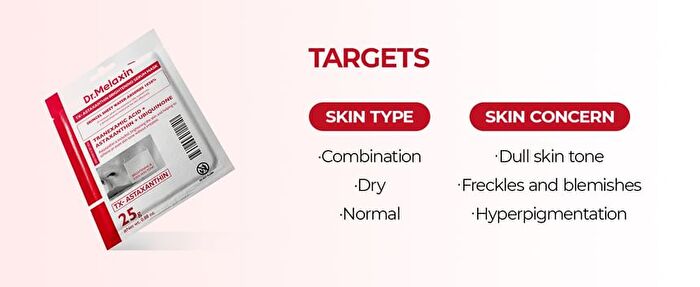 TX-Astaxanthin Brightening Serum Mask Set - 2025 Winter Version - 25g x 5 sheets