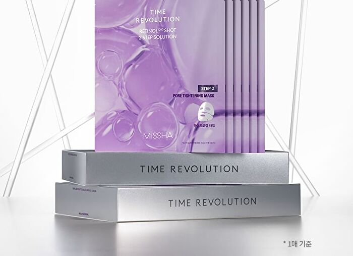 Time Revolution Retinol 1000 Shot 2 Step Solution Mask Set - 6 pcs