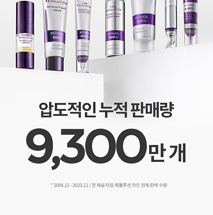 Time Revolution Retinol 1000 Shot 2 Step Solution Mask Set - 6 pcs