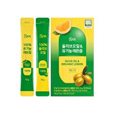 grn+ Olive Oil & Organic Lemon - 10g x 14 sticks