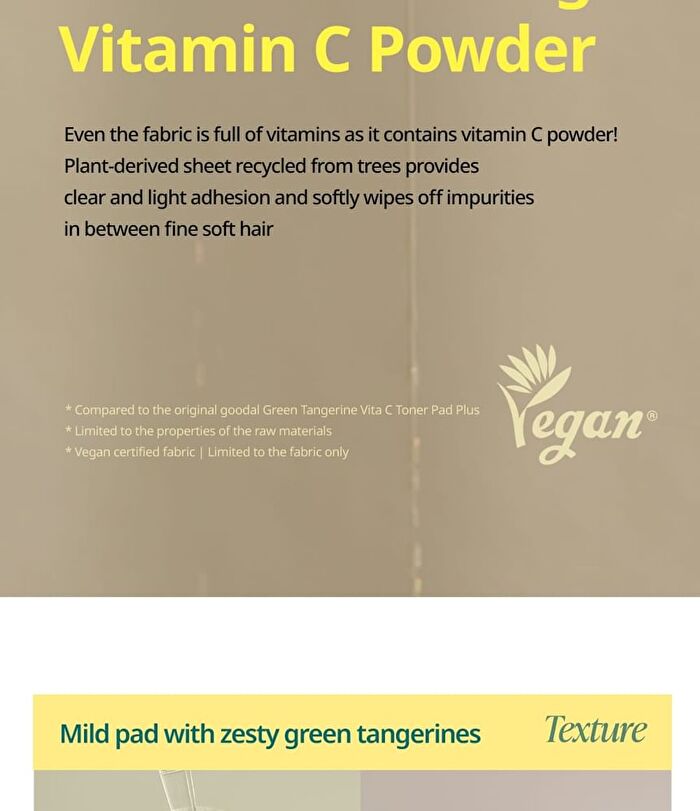 Green Tangerine Vita C Dark Spot Care Pad Alpha - 2025 Version - 70 pads