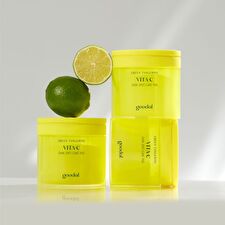 Goodal Green Tangerine Vita C Dark Spot Care Pad Alpha - 2025 Version - 70 pads