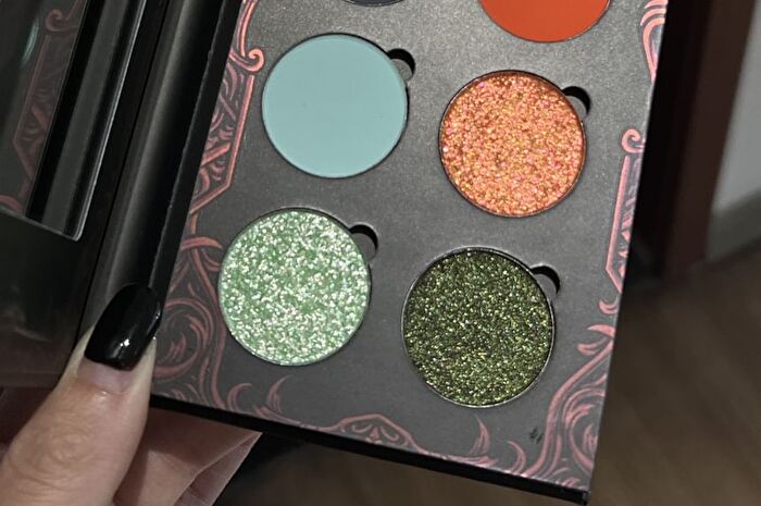 Shellwe Makeup Ghoul Nocturnal Flame 10 Color Chameleon Eye Shadow Palette - #Mini Size - 5g
