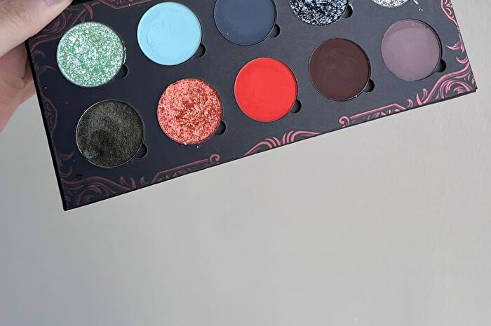 Shellwe Makeup Ghoul Nocturnal Flame 10 Color Chameleon Eye Shadow Palette - #Mini Size - 5g