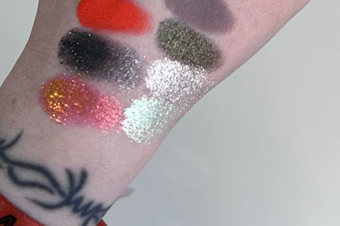 Shellwe Makeup Ghoul Nocturnal Flame 10 Color Chameleon Eye Shadow Palette - #Mini Size - 5g