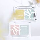 Hyntoor Spring Series Two-Tone Eyeshadow Palette - 10 Types - 022# Snow Cherry Blue - 3g