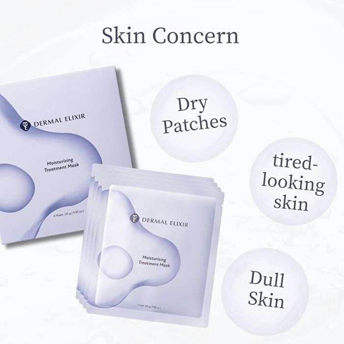 Moisturizing Treatment Sheet Mask Set - 25ml x 4 sheets