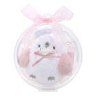 Shobido Long Tailed Tit Lip Balm With Pink Plush Keychain - 1 set