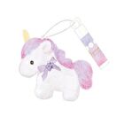 Shobido Unicorn Lip Balm with Pink Plush Keychain - 1 set