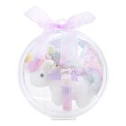 Shobido Unicorn Lip Balm with Pink Plush Keychain - 1 set