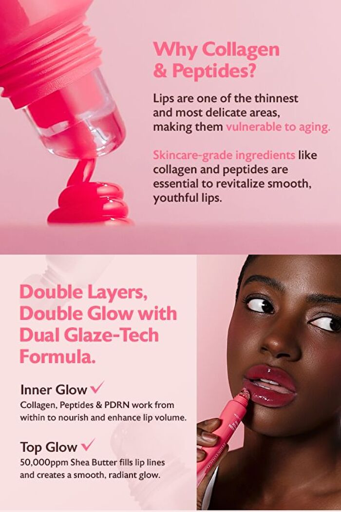 Glow Up Collagen Lip Balm - 4 Colors - Vanilla Cake