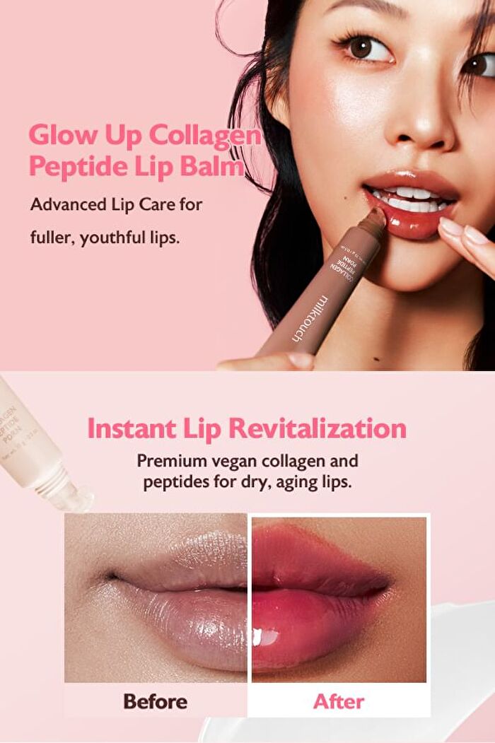 Glow Up Collagen Lip Balm - 4 Colors - Bubble Sugar