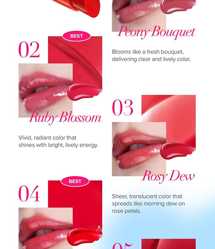 Blooming Glow Lip - 9 Colors - #02 Ruby Blossom