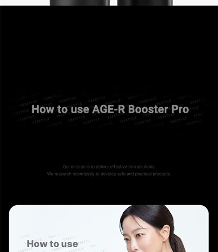 AGE-R Booster Pro Yellow Edition - 1 Set (English Version)