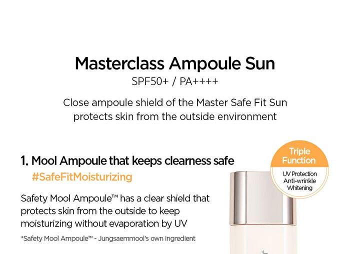 Jung Saem Mool Masterclass Ampoule Sun - 50ml