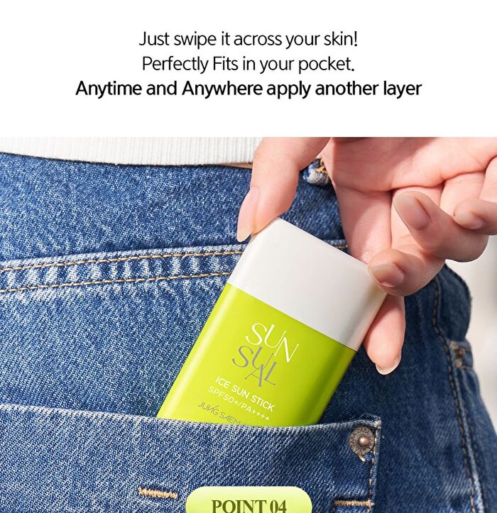 Jung Saem Mool Sun Sual Ice Sun Stick - 16g