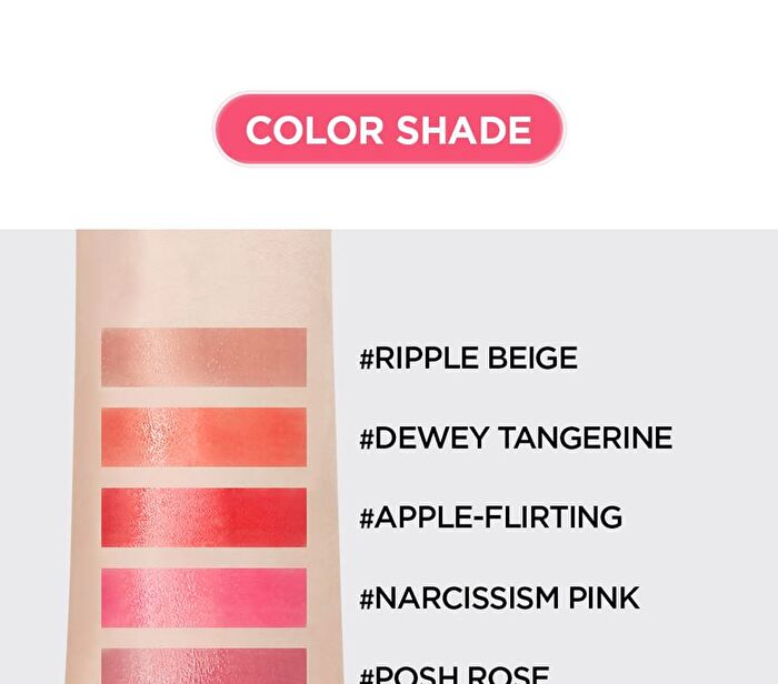 Jung Saem Mool New Classic Glaze Lipstick - 4 Colors - Narcissism Pink