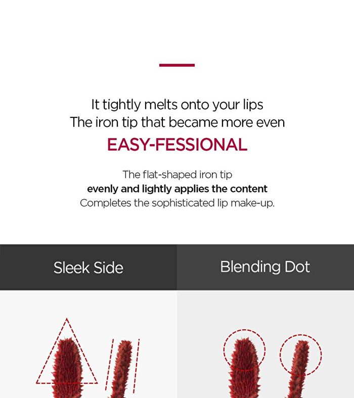 Jung Saem Mool Lip-Pression See-Through Tint - 2 Colors - Ruby Veil